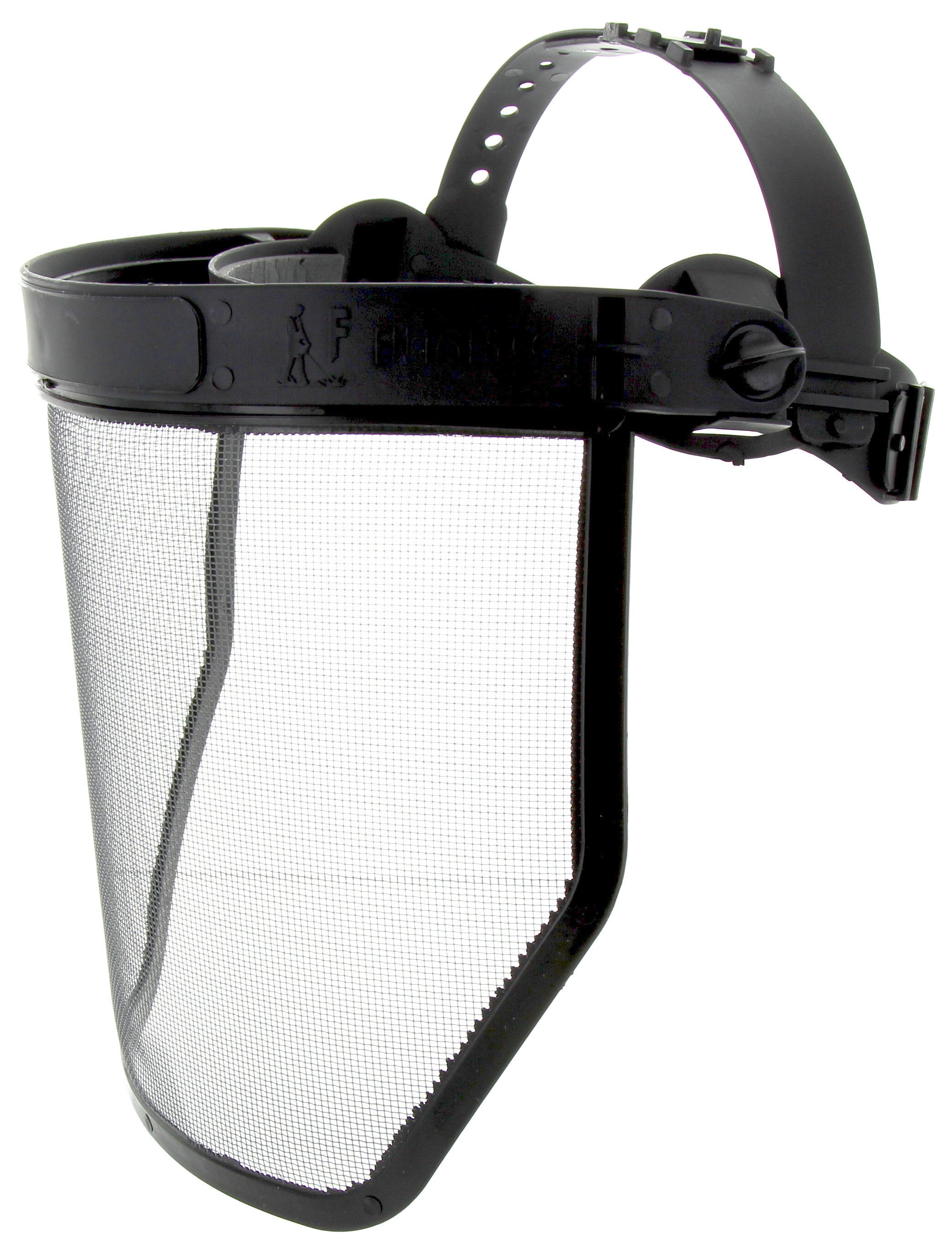 visiera protezione per decespugliatore con rete standard