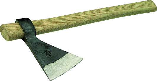 ascia accetta scuretta larga manico legno