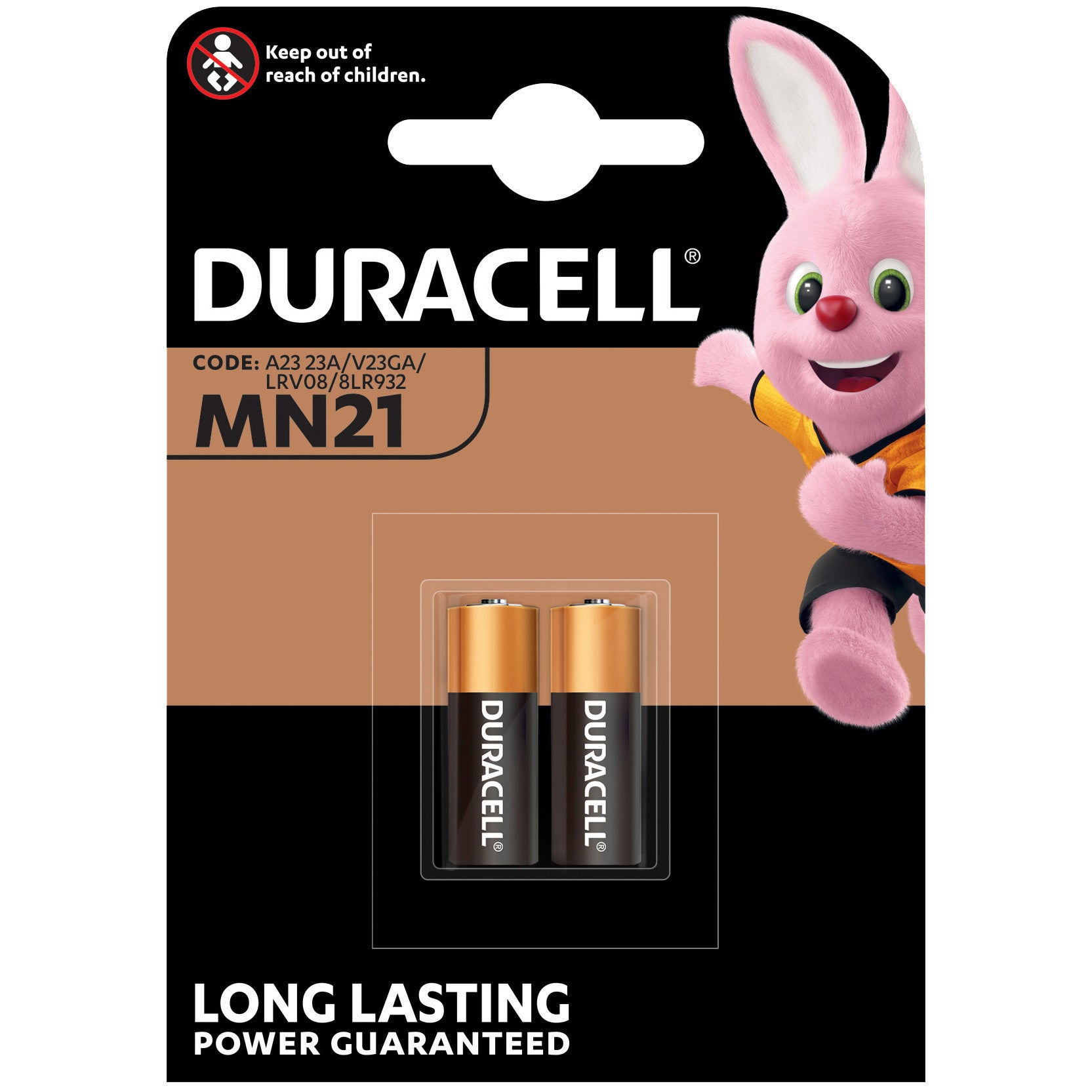 batterie mn21 pile Duracell 12V 2pz