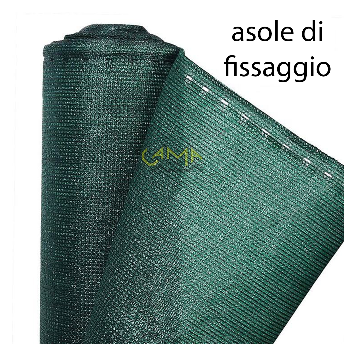 Rete ombreggiante telo ombra pesante verde 1,5 metri