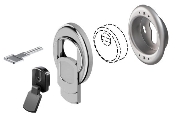 defender magnetico serrature disec massima sicurezza mg3551 cromo satinato