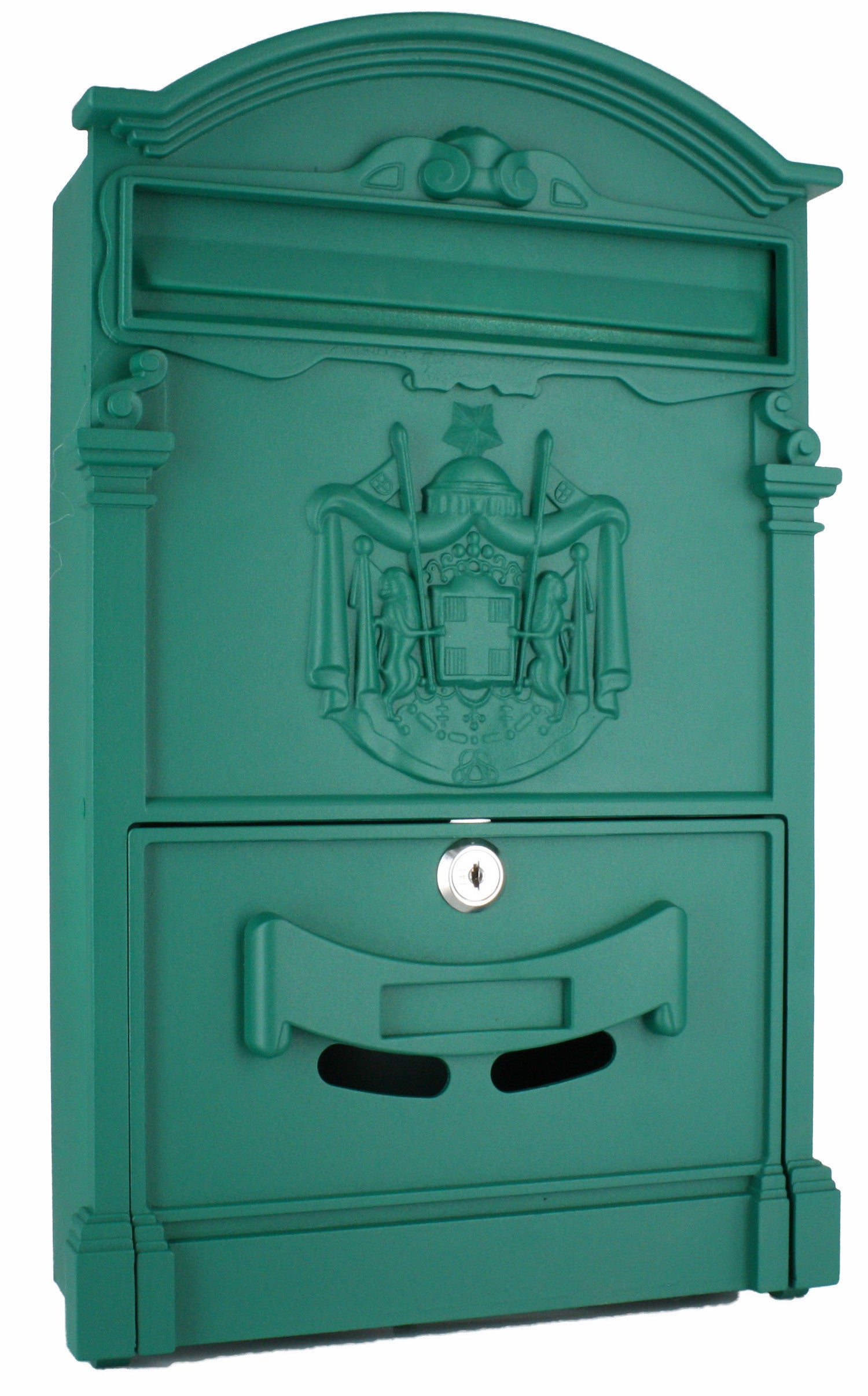 cassetta postale elegante regia posta verde