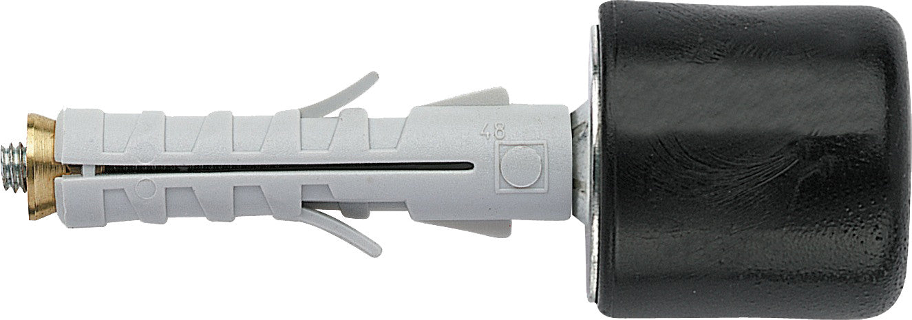 elematic tasselli enp/fp9 fermaporta paracolpo nero