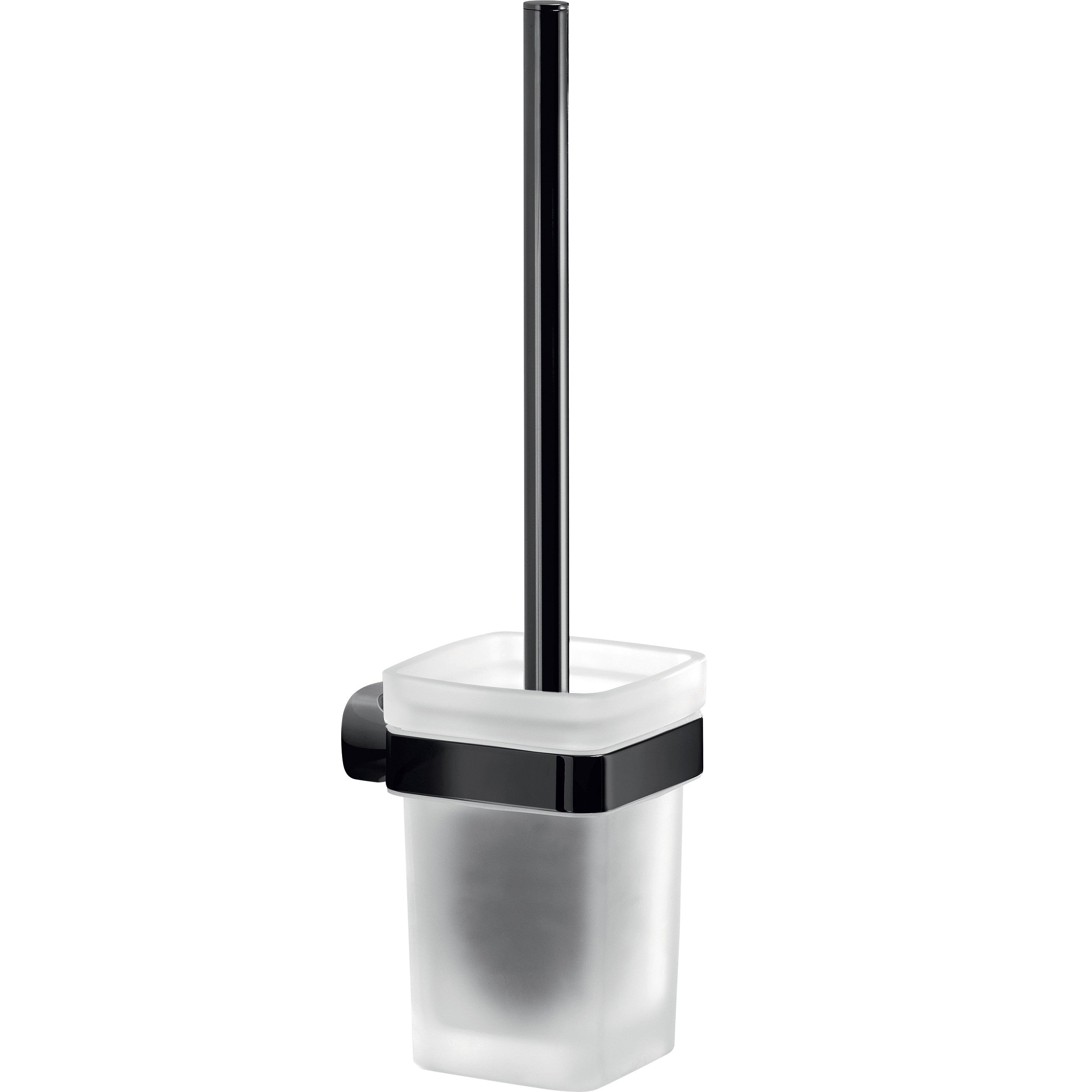 portascopino wc muro stelvio nero opaco