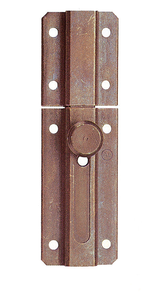 catenaccio orizzontale ferro bronzato 80mm