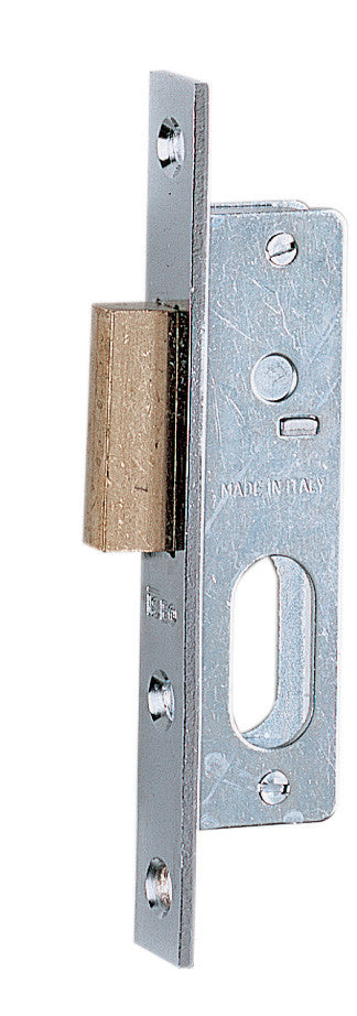 ISEO 760151 serratura solo mandata E15mm frontale 16mm con cilindro ovale