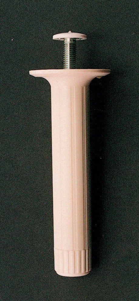 piedini mobili regolabili plastica 10cm bianco