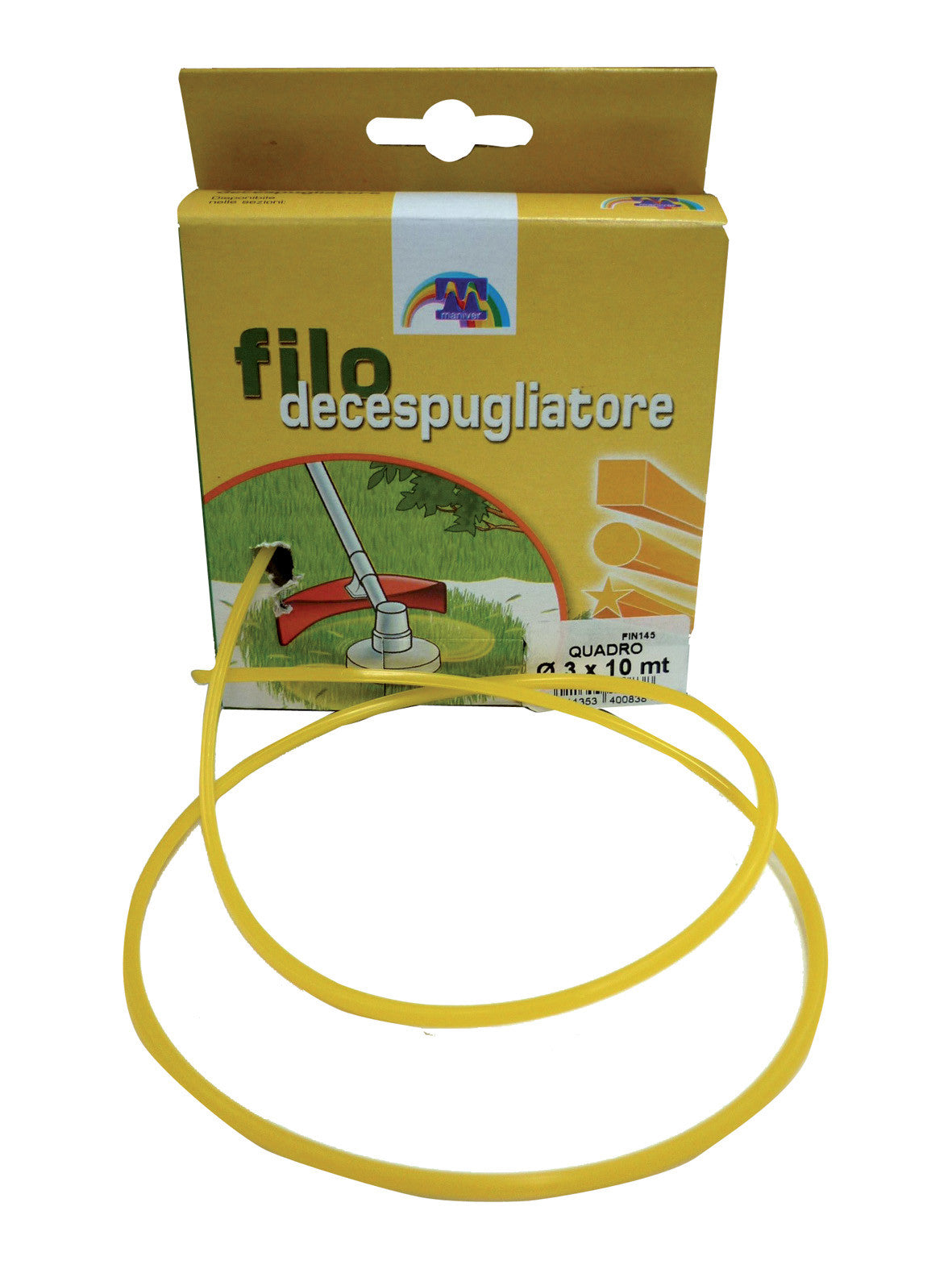 filo nylon quadro per decespugliatore mm.3,0 x 10mt.