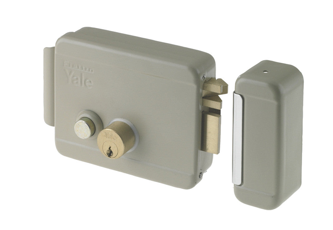 YALE 688 elettroserratura con pulsante per cancelli e 60 dx