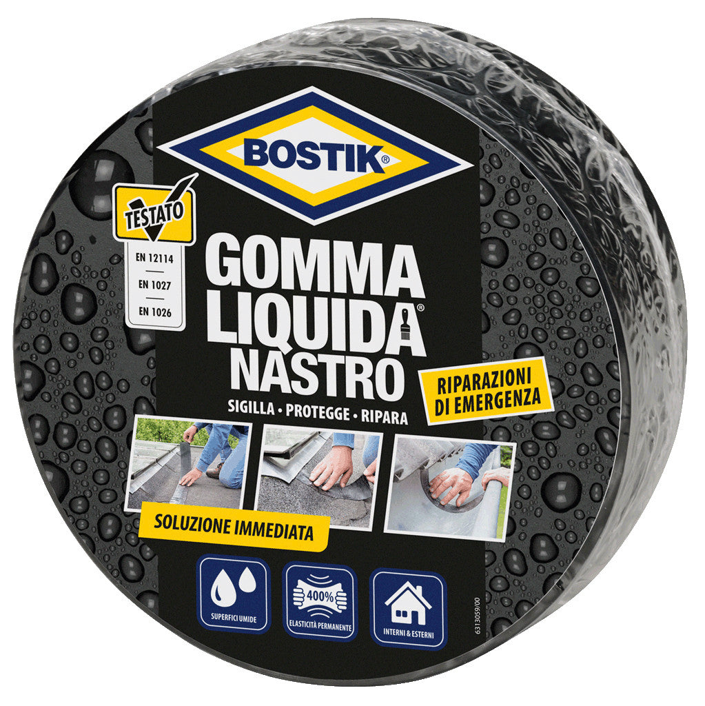 nastro impermeabilizzante gomma liquida bostik 5 metri