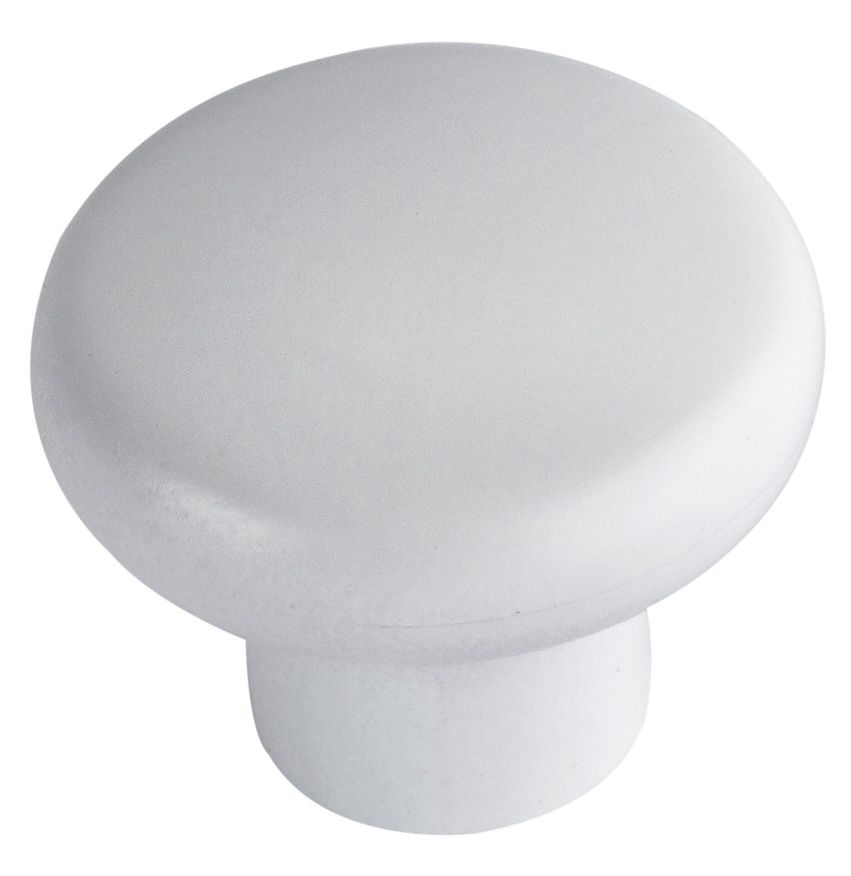 pomolo pomello bianco mobili 24mm plastica