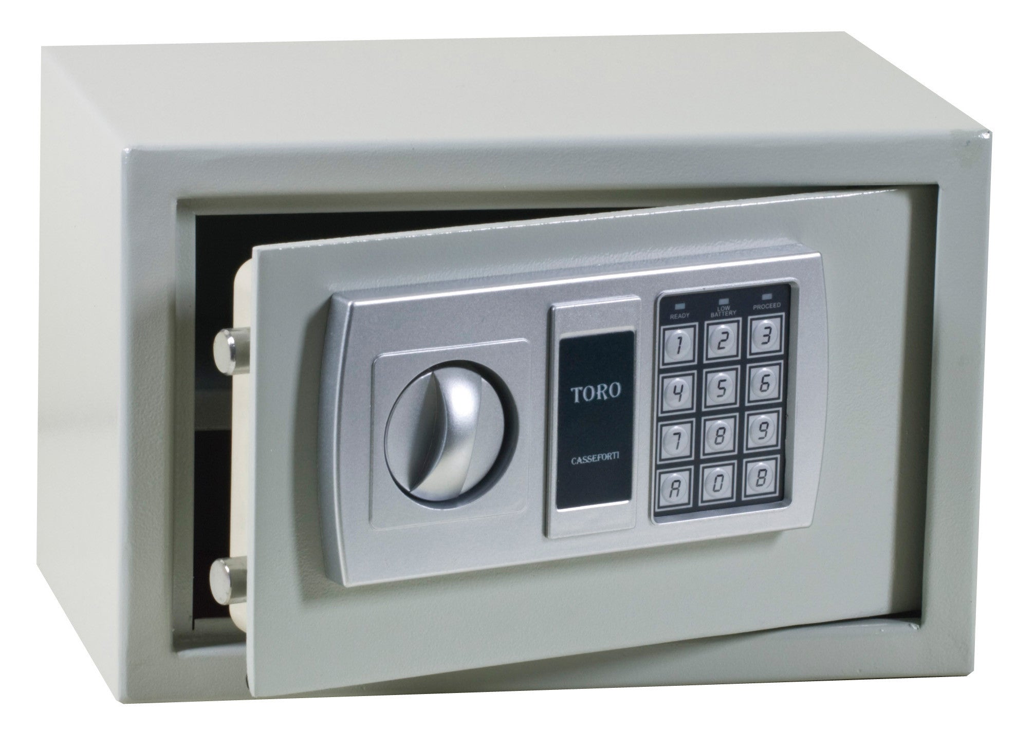 cassaforte economica elettronica appoggio hotel 31x20x20cm