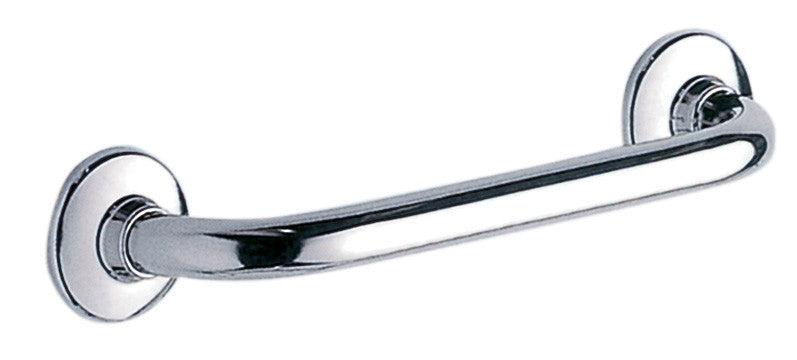 maniglione sostegno da bagno cromato 40cm