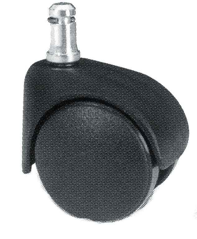 ruote gemellate doppia poltrone 50mm innesto