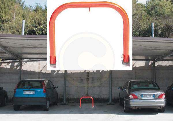 barriera parcheggio dissuasore sosta manuale 53x45h