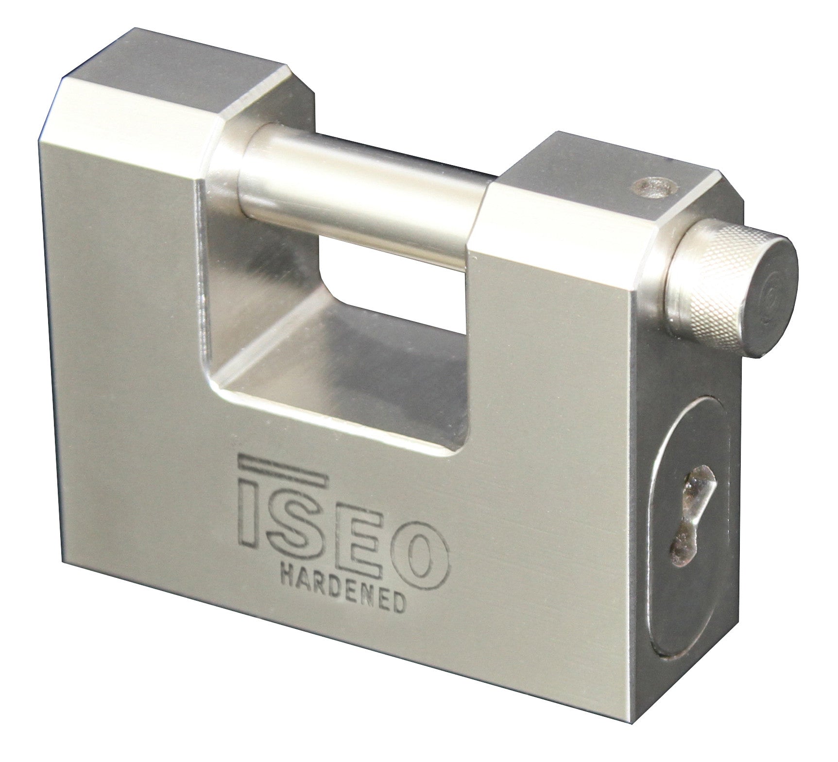 iseo lucchetto rettangolare corazzato antiscasso 84mm