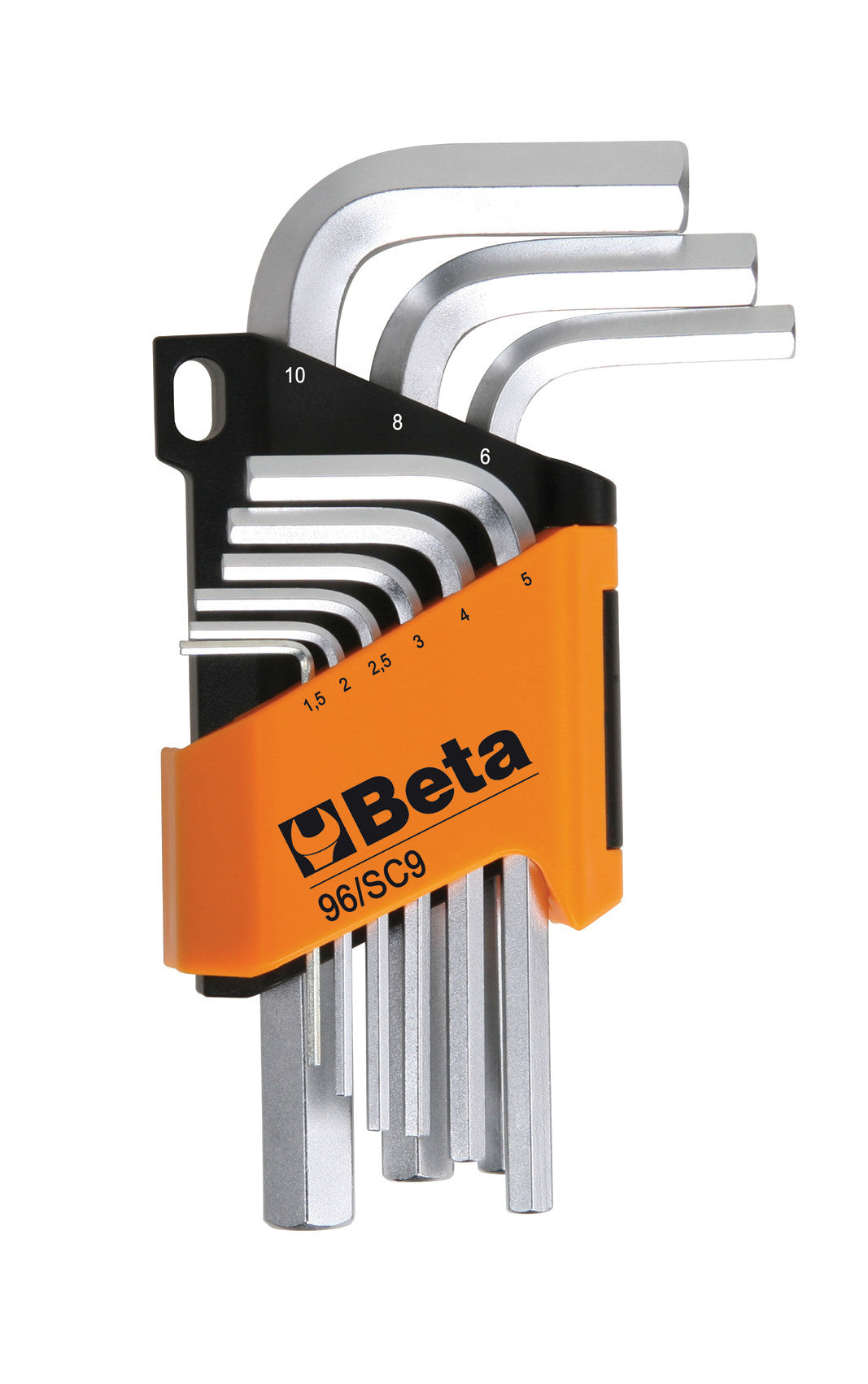 beta96/sc9/e10 serie 9 chiavi esagonali piegate
