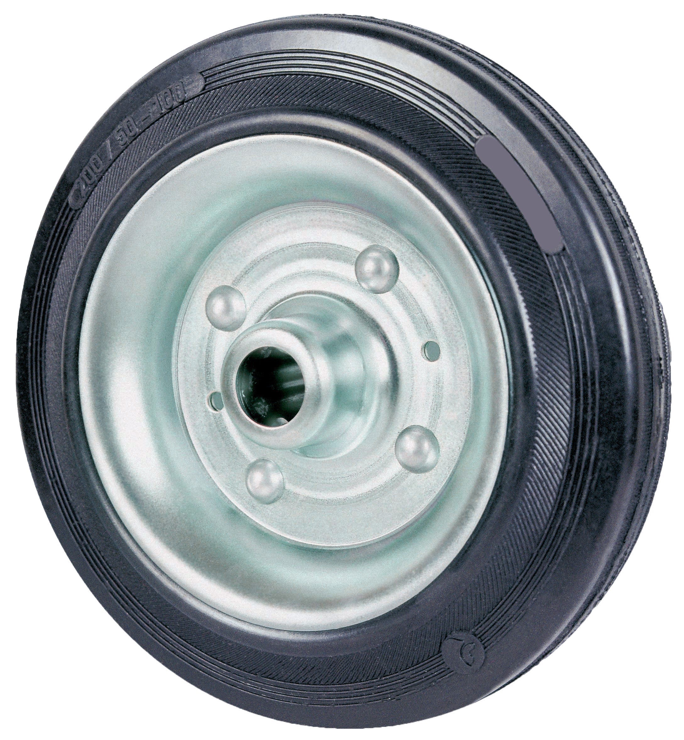 ruota industriale gomma senza supporto eco