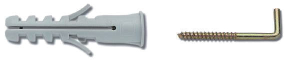 10 tasselli appendiquadri elematic