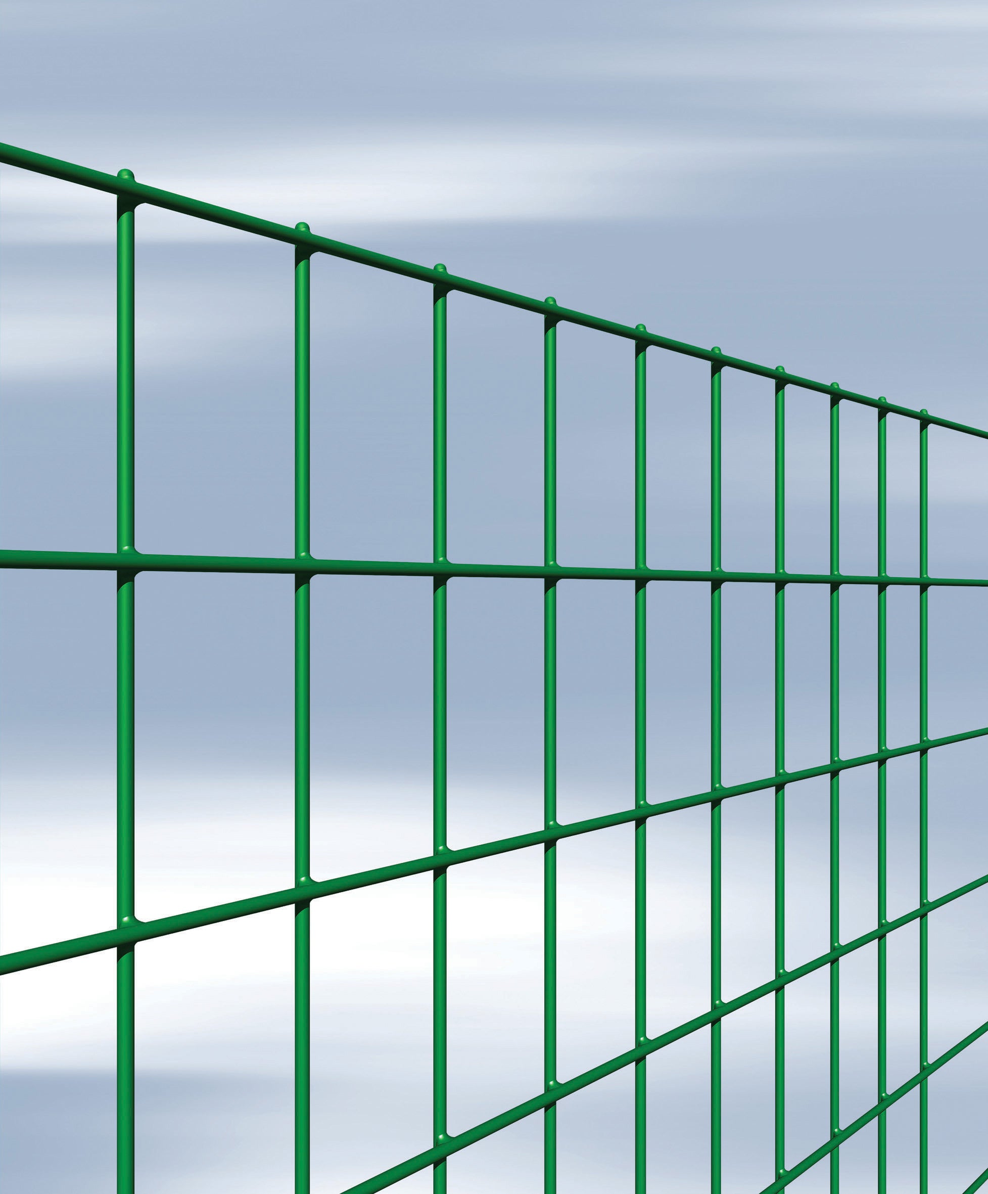 rete recinzione esaplax H100 elettrosaldata plastificata 25mt