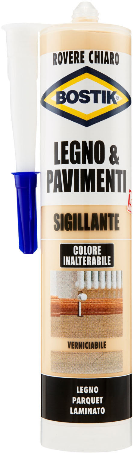bostik sigillante legno rovere chiaro