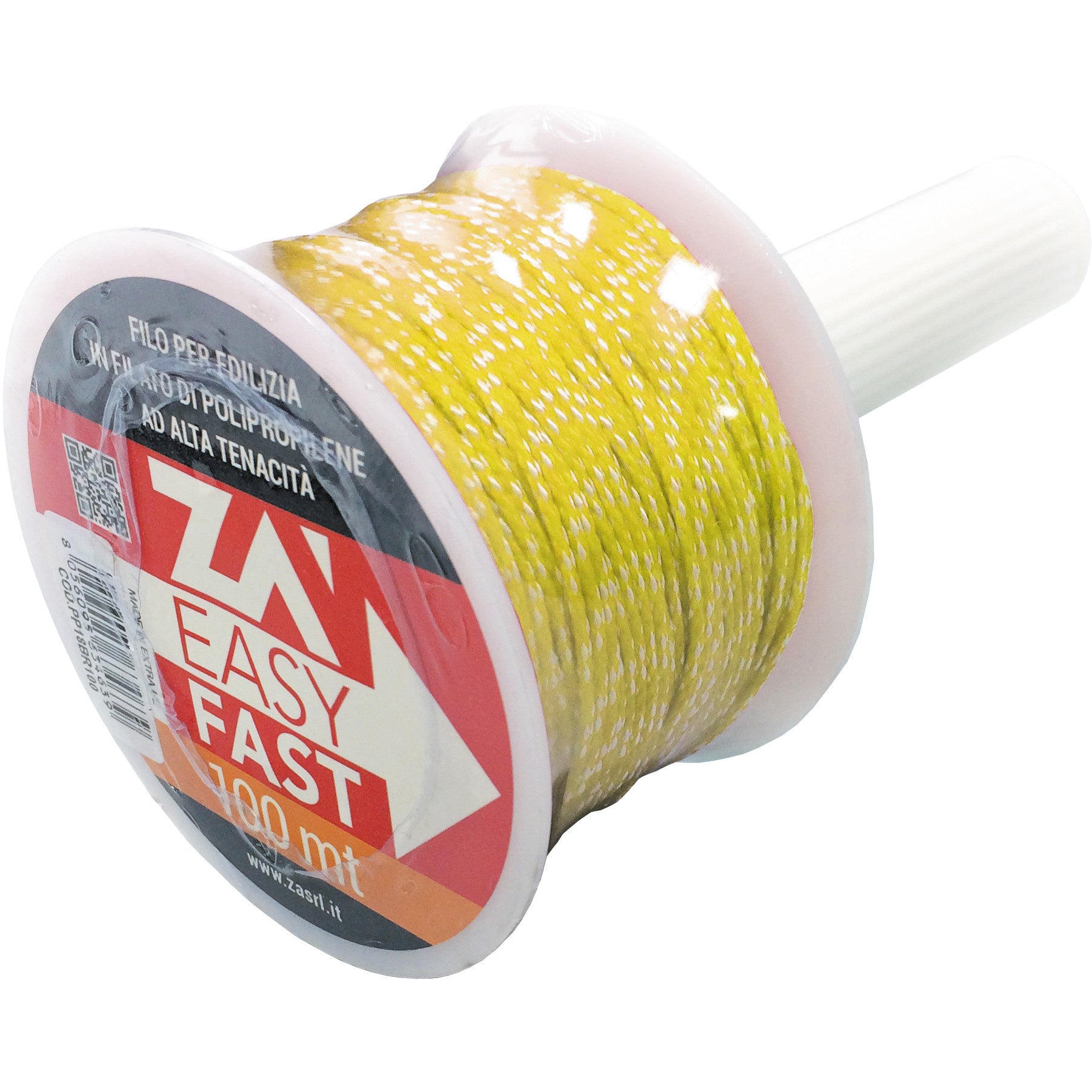 filo edilizia giallo con manico 100mt