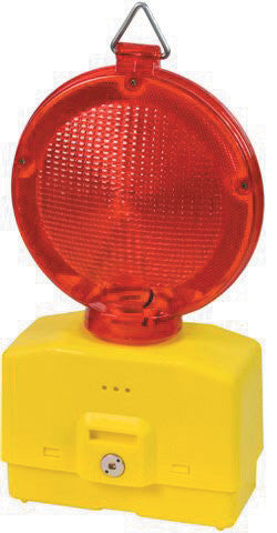 lampeggiante cantiere luce rossa senza batteria