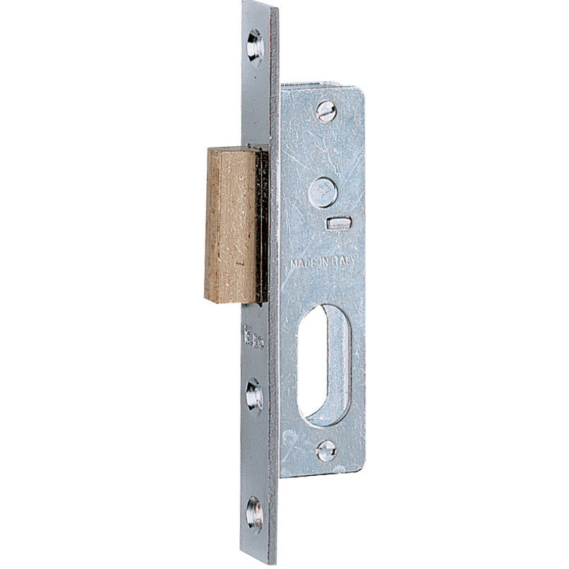 ISEO 760152 serratura solo mandata E15mm frontale 20mm con cilindro ovale