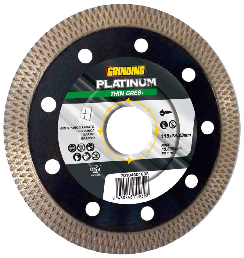 grinding disco 115mm platinum thin gres