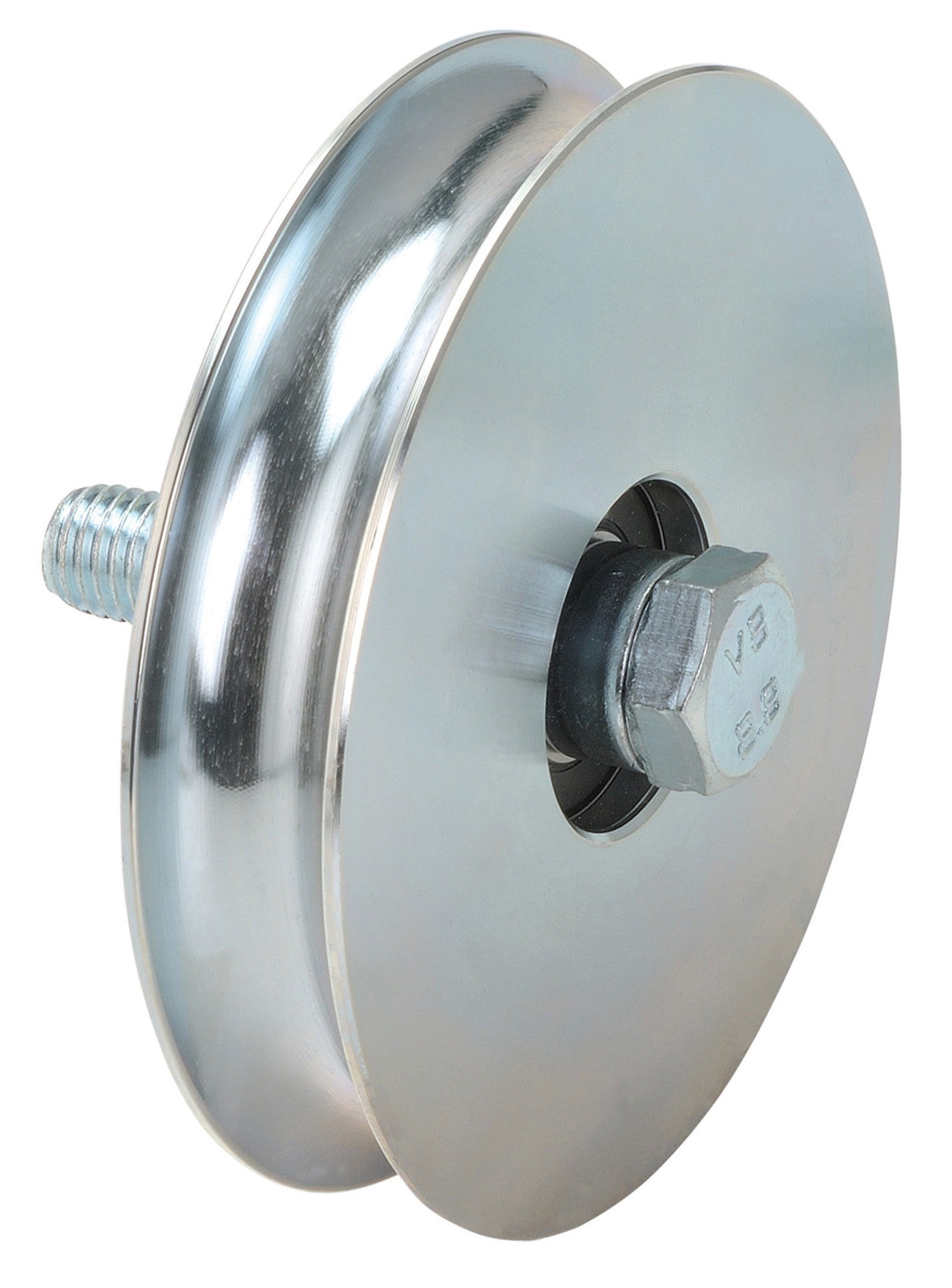 ruota cancello scorrevole gola tonda 20 80mm senza supporto