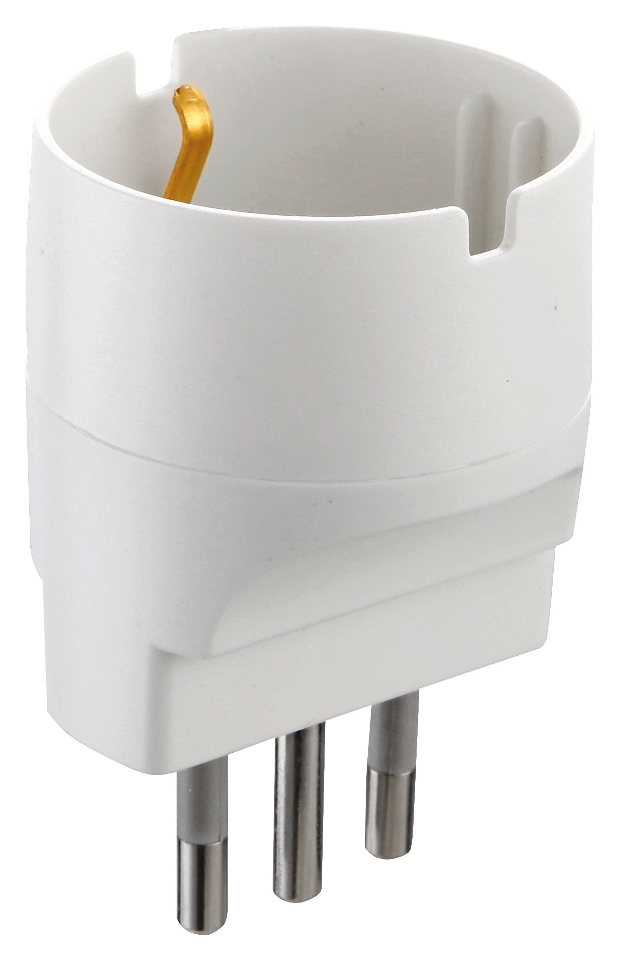 adattatore schuko 16a bianco