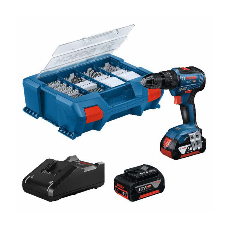 18v trapano avvitatore gsb 18v-55 batteria 4ah Bosch