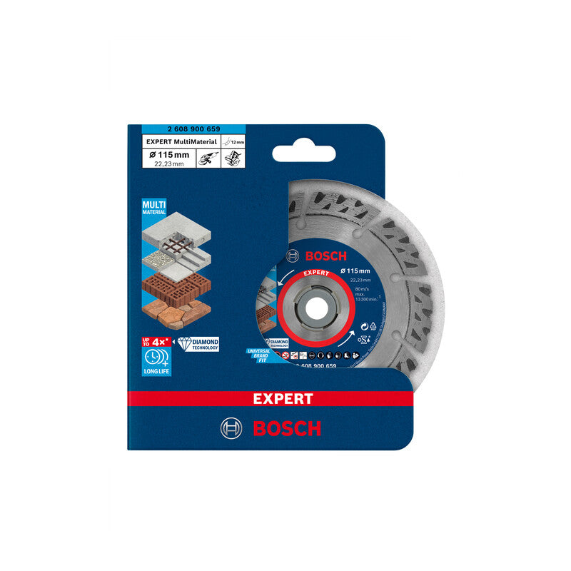 disco diamantato expert 115mm Bosch