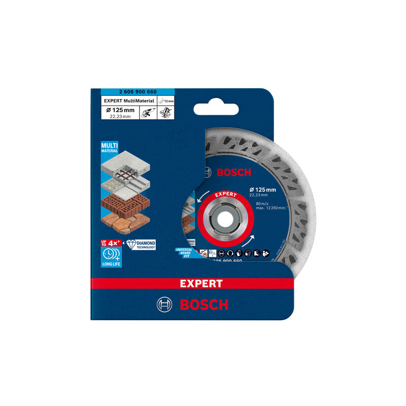 disco diamantato expert 125mm Bosch