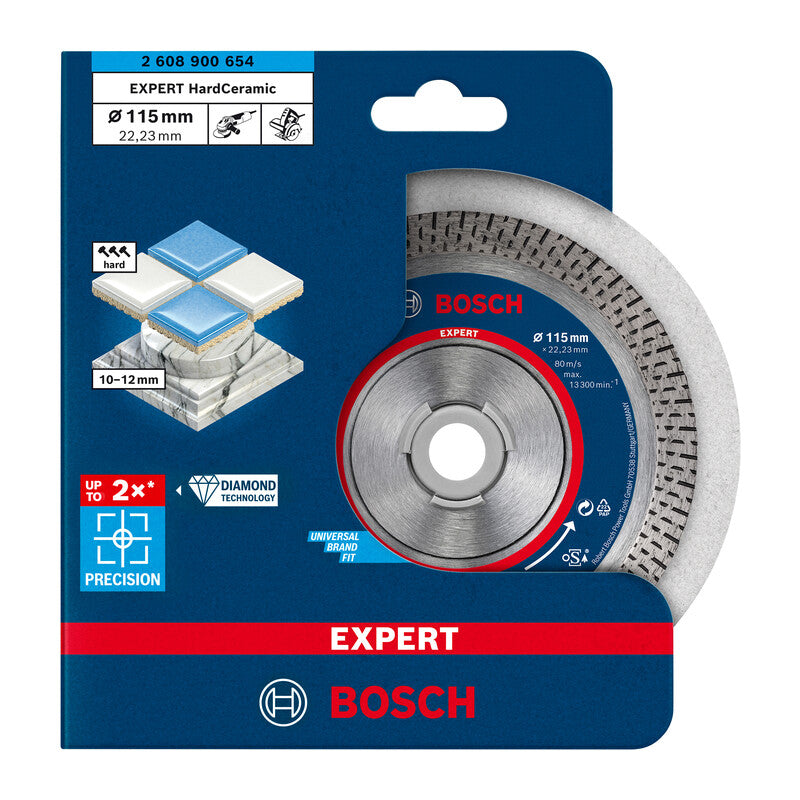 disco diamantato expert ceramica 115mm Bosch