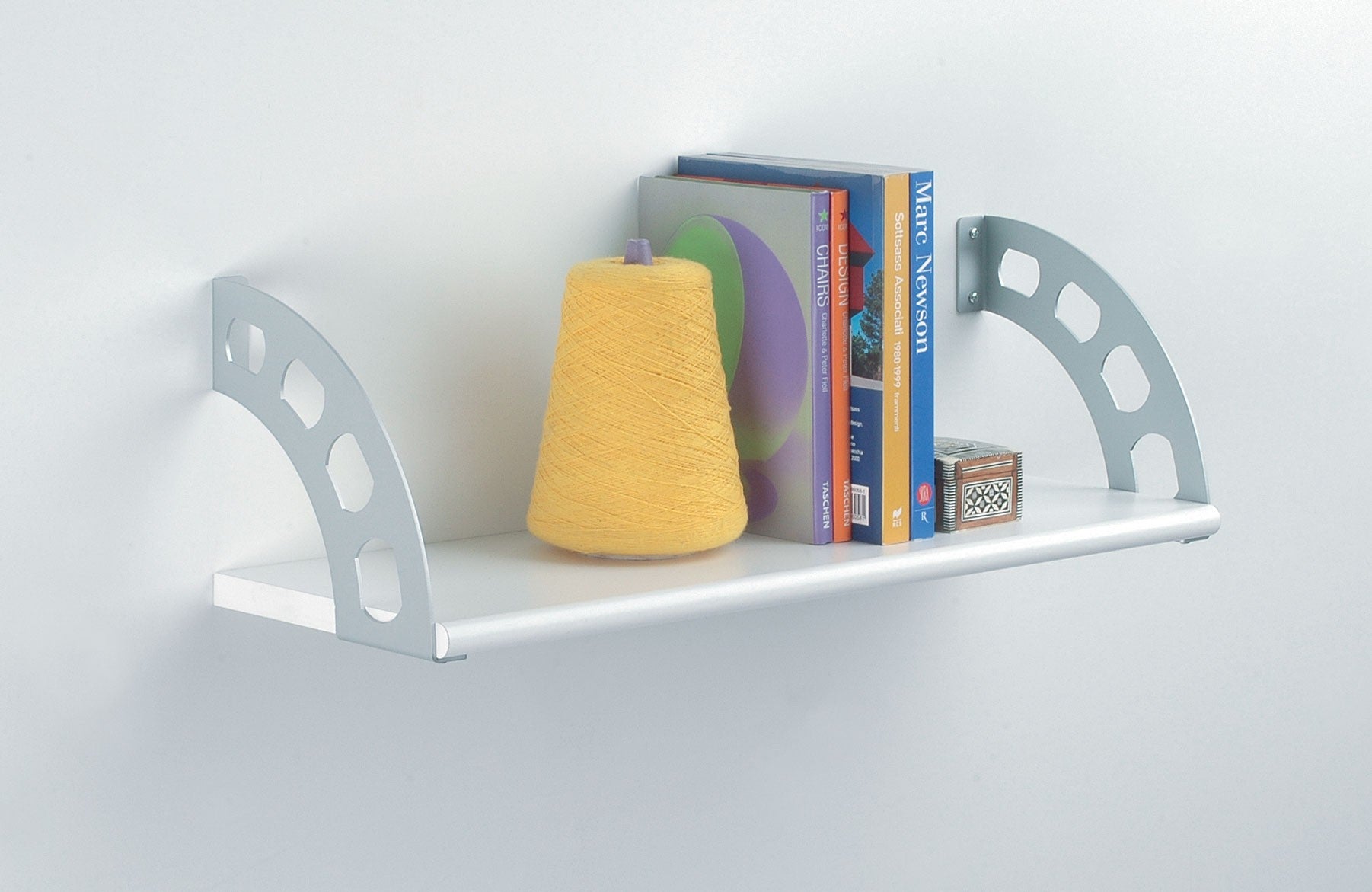 reggimensola boomerang argento 18x19cm