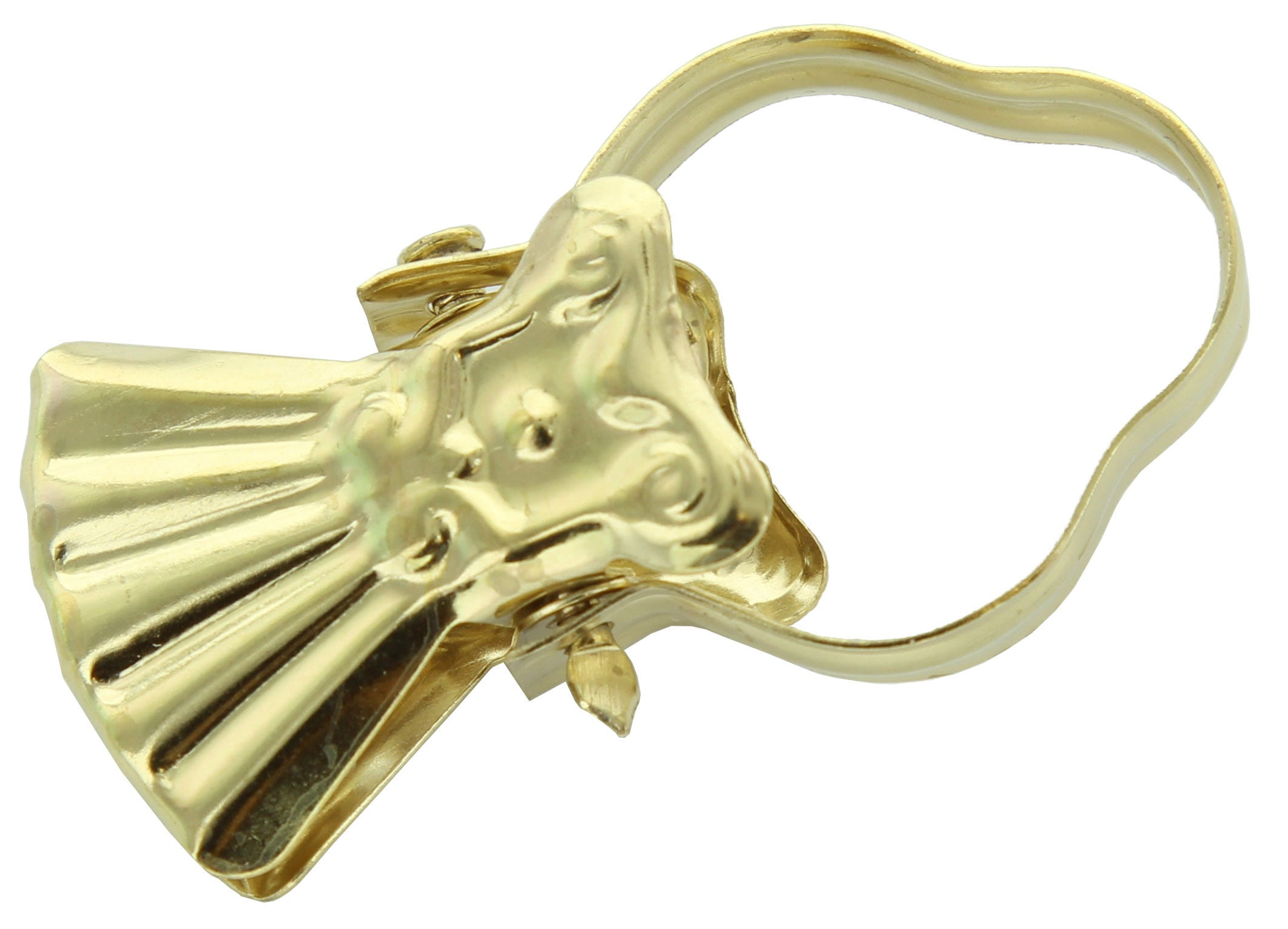 pinze ottonate per tende (pz.10)