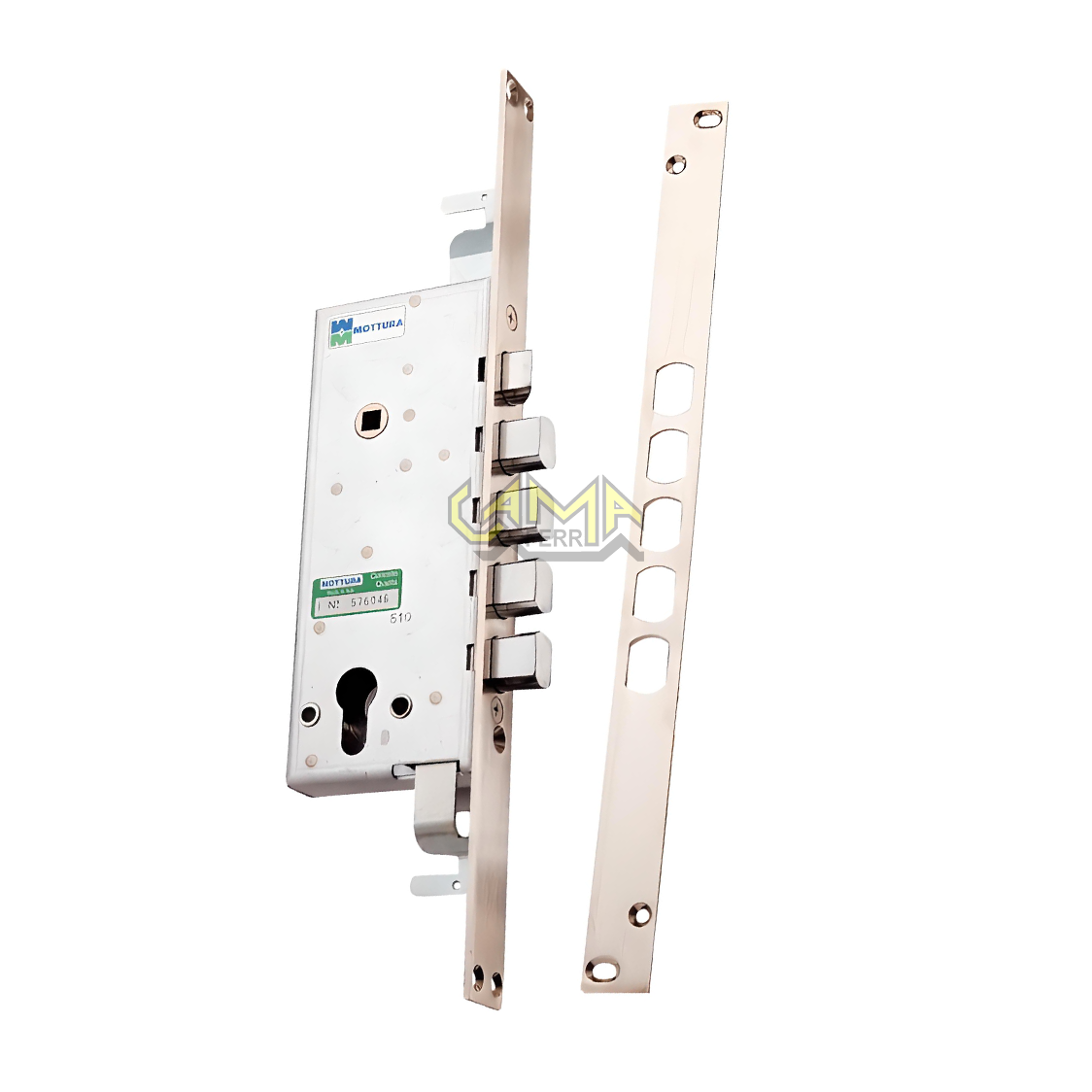 Serratura Mottura 85.140 porta blindata triplice a cilindro