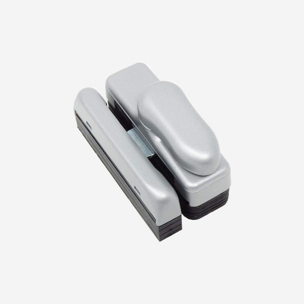 Maniglia a tavellino con copricassa a rotazione con manico corto colore BIANCO OPACO 9010op