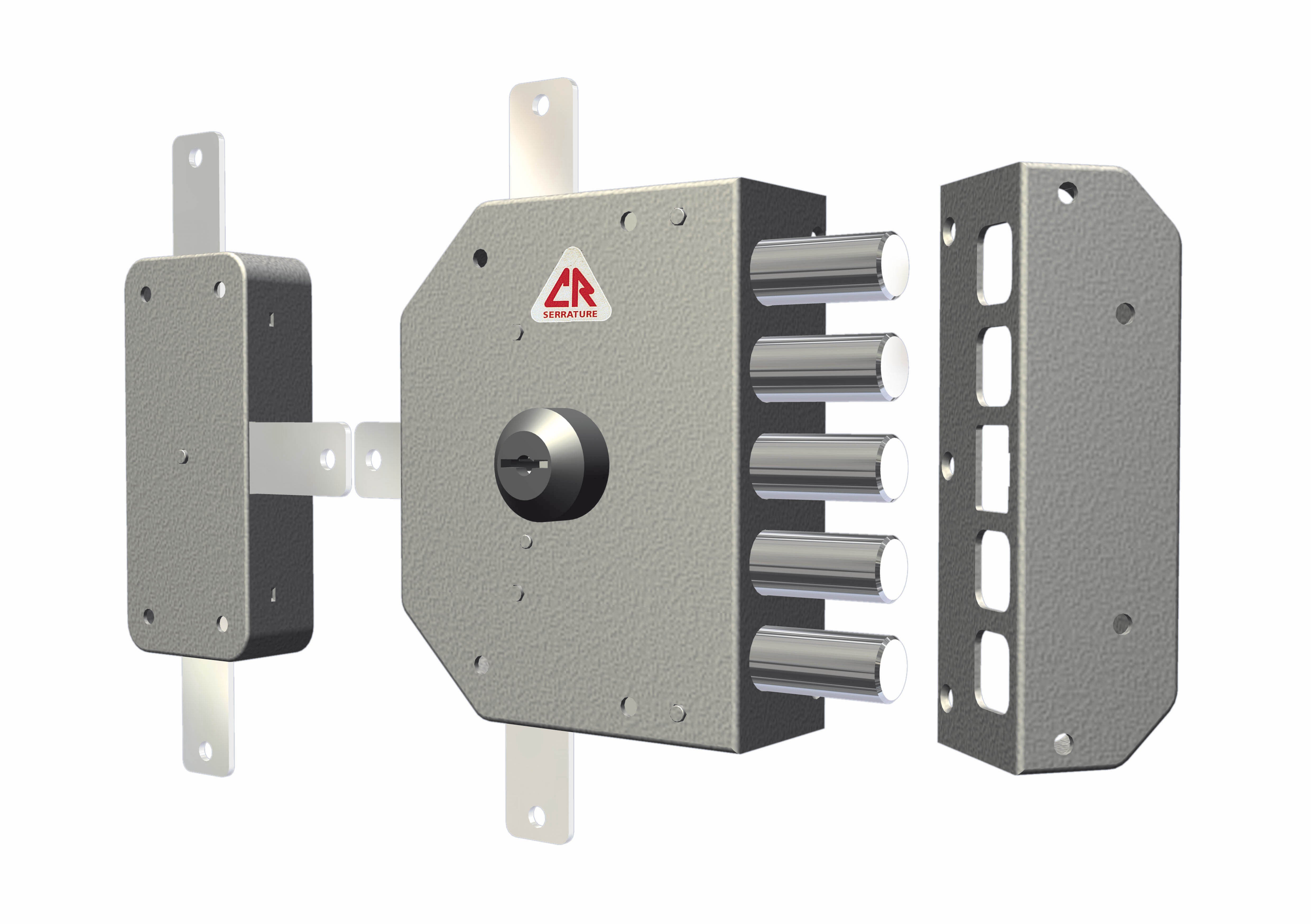 CR 3300 serratura sicurezza chiave quintupla dx