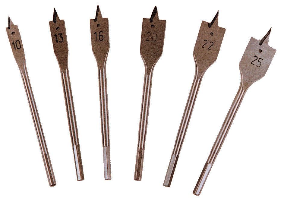 Mecchie per legno 6pz