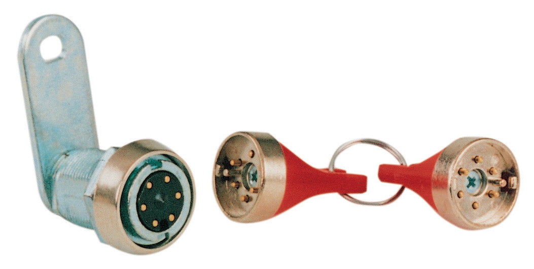 serratura cilindro a perni con chiavi a jack