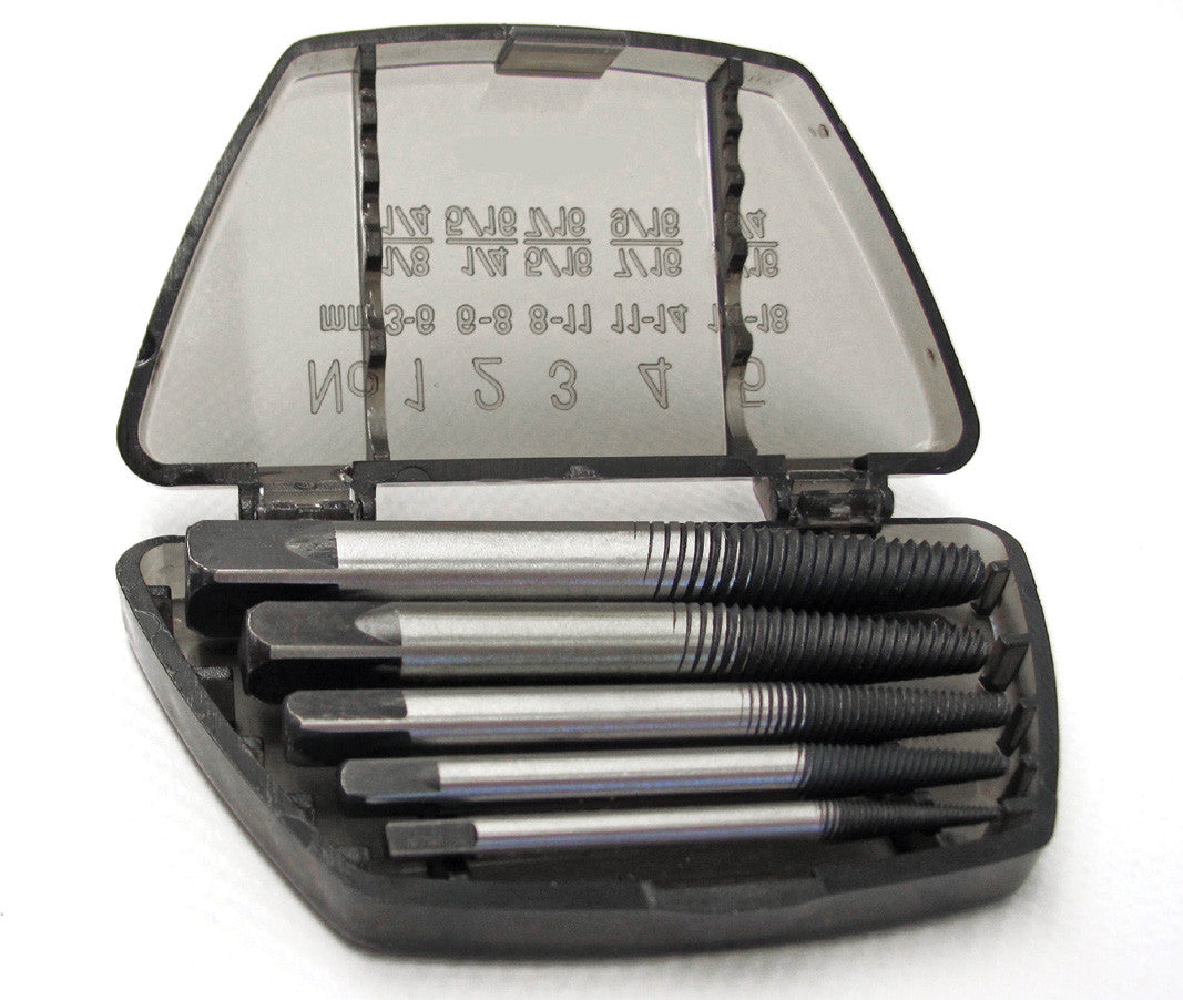 estrattori per viti spezzate misura 1-5 5pz