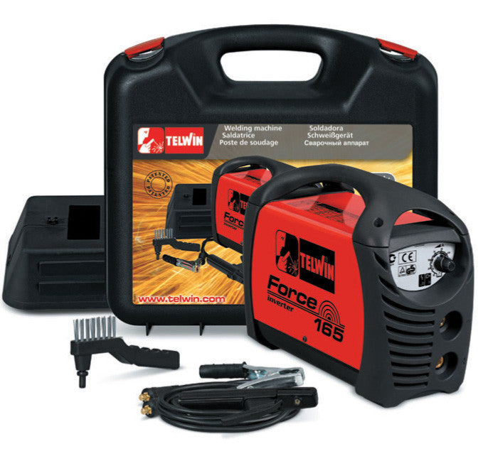 saldatrice ad inverter force 165 con kit e valigetta