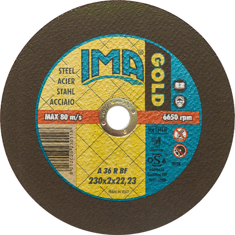 ima disco per ferro gold 230x2