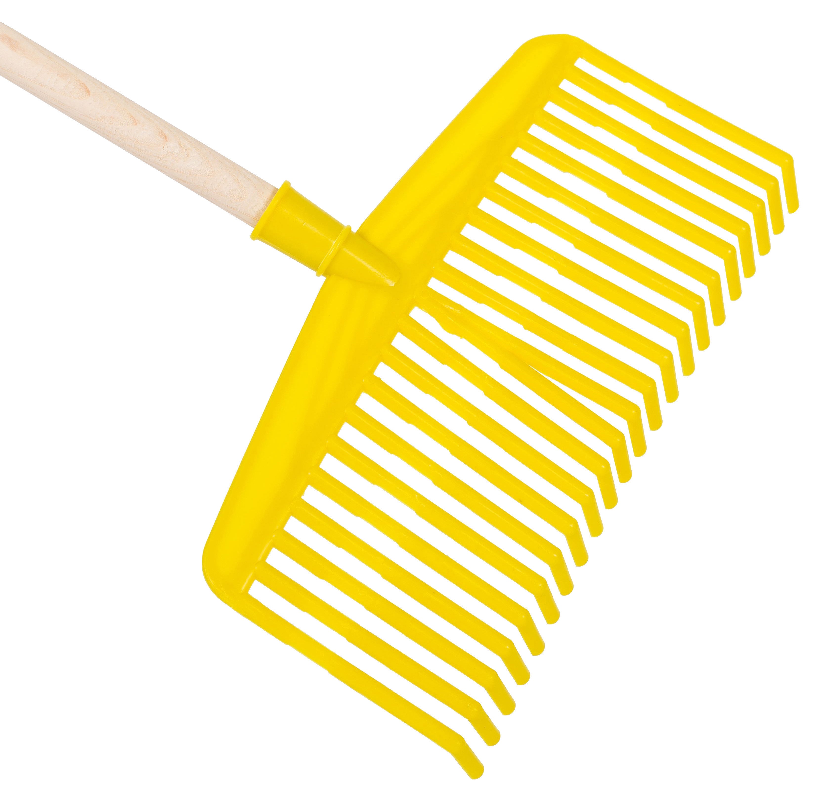 scopa rastrello raccogli olive plastica 39cm