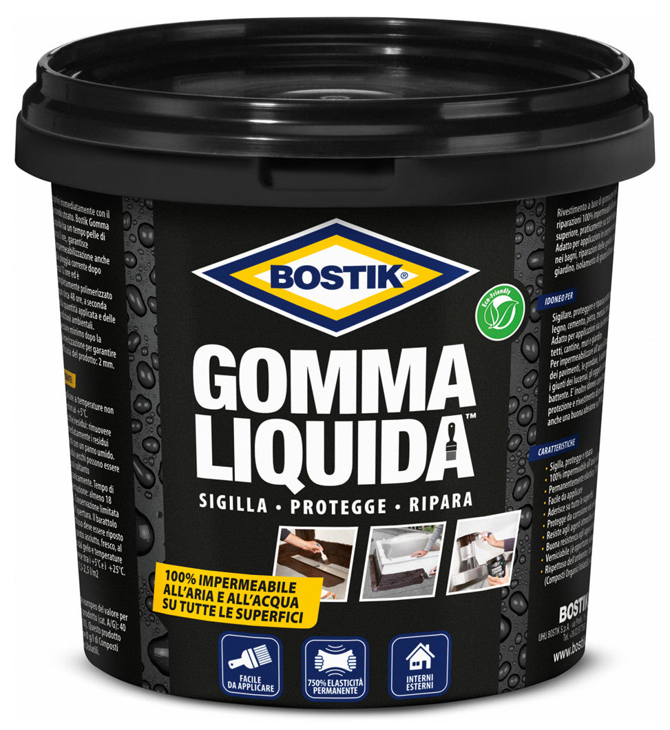bostik impermeabilizzante gomma liquida 750ml