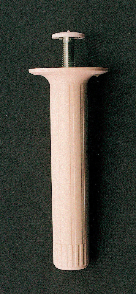 piedini mobili regolabili plastica 12cm bianco