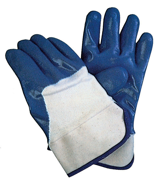 guanti lavoro in nitrile blu antitaglio