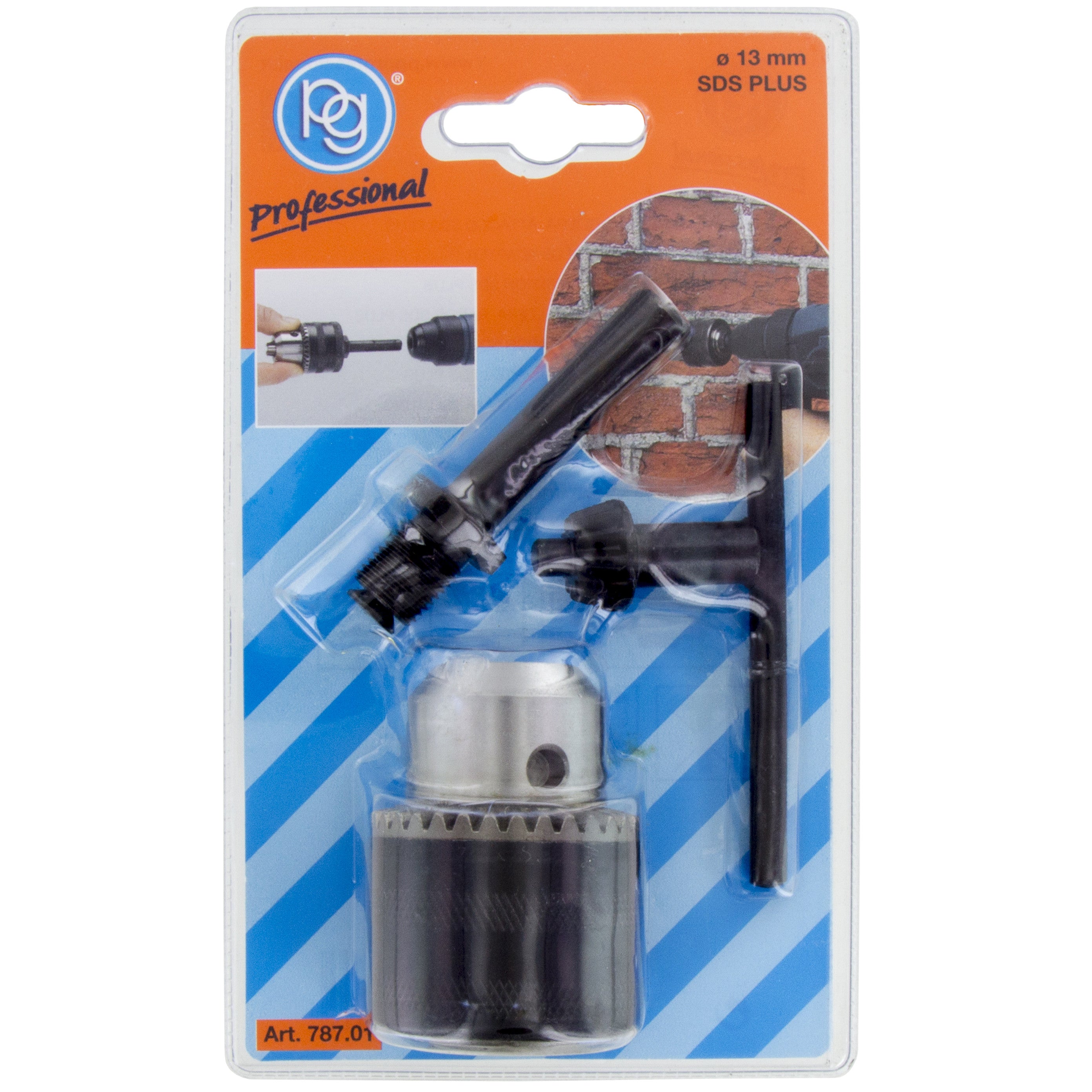 mandrino a cremagliera per trapano SDS PLUS POGGI 787.01